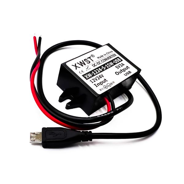 Перетворювач (Конвертер) XW-1224-5-Micro-USB XW-1224-5-Micro-USB фото