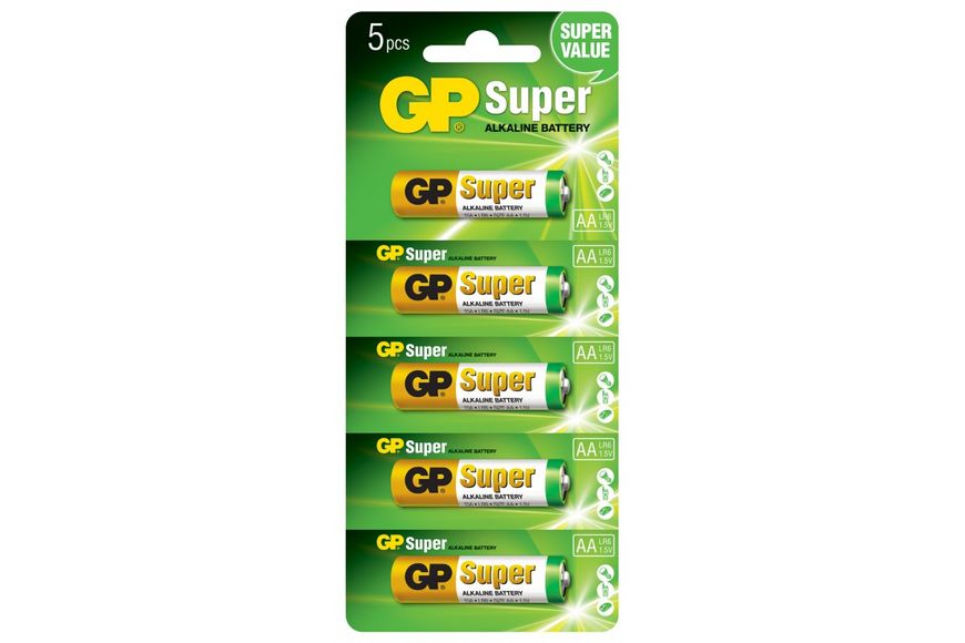 Батарейка GP AA (LR6) Super Alkaline 15A-UR5 15A-UR5 фото