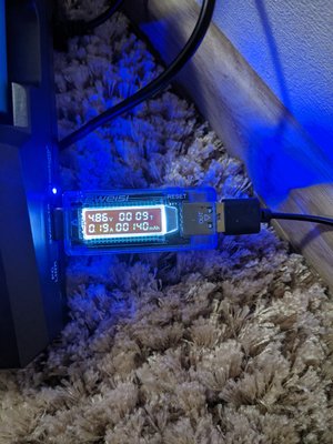 USB тестер KEWEISI KWS-V20 tester (напруга, струм, час, ємність) KWS-V20 фото