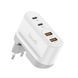 Блок питания Budi 40W с 2x USB-C PD и 2x USB-A QC AC326TQEW фото 2