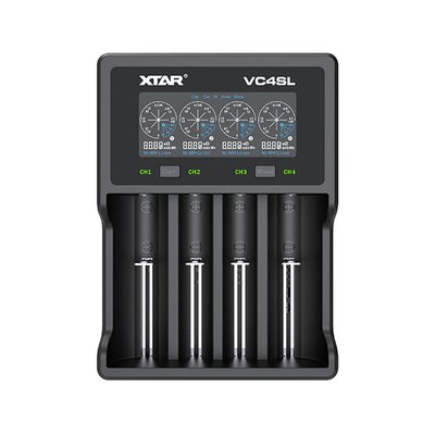 Зарядний пристрій XTAR VC4SL, Ni-Cd/Ni-Mh/Li-Ion, USB QC3.0 VC4SL фото
