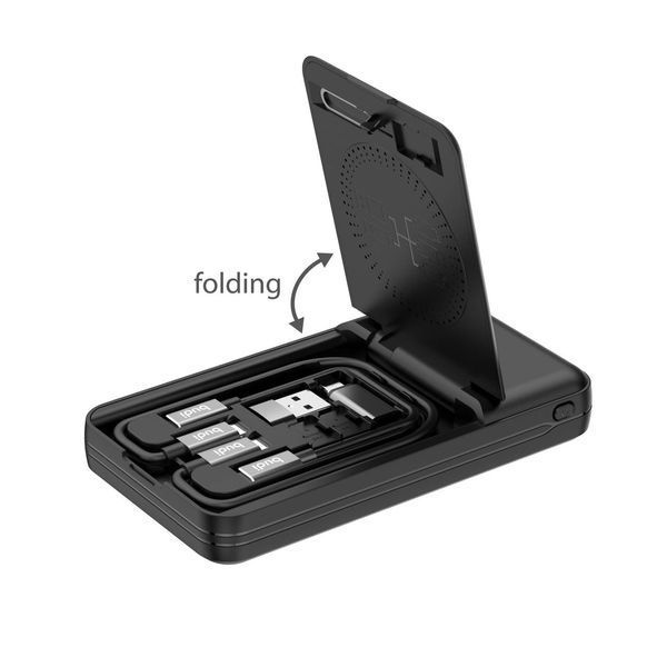 Power bank/PD 18w+ usb QC3.0+wireless charger 10w+10000mAh+10 Budi 515QB 515QB фото