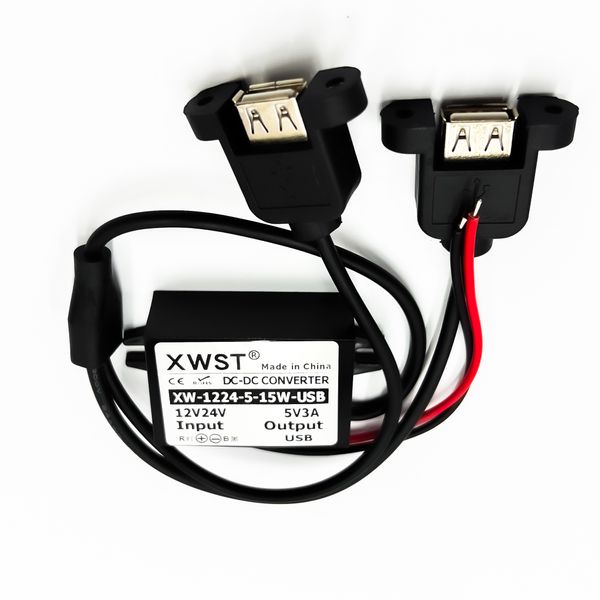 Преобразователь (Конвертор) XW-1224-5-Dual-USB-Ear XW-1224-5-Dual-USB-Ear фото