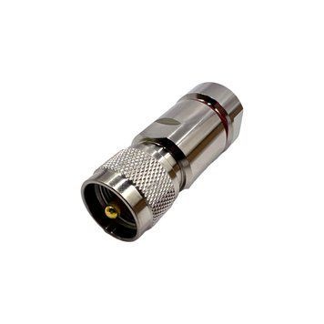 Разъем UHF-Male (PL259) на кабель 1/2" под пайку/цанговый UHF-male-1/2"-clamp фото