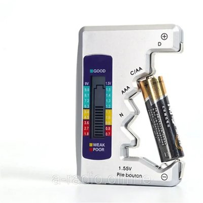Цифровий тестер для акумуляторів та батарей LCD-BT886 Card Battery Tester фото