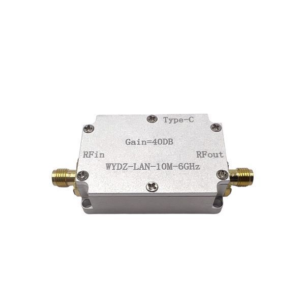 Малошумный усилитель 40 dB 10M-6GHz МШУ LNA Low Noise Amplifier LNA40db-body фото