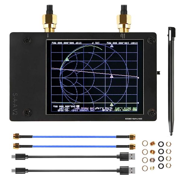 Векторний аналізатор мереж NanoVNA S-A-A-2 2.8 дюйма S-A-A-2 V2 фото