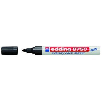 Маркер перманентний, edding Industry Paint 8750, 2-4 мм, чорний