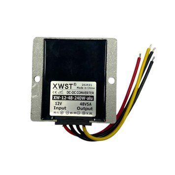 Перетворювач струму XW DC Підвищує 12-48V для StarLink 240W 5A XW-12-48-5A-alu фото