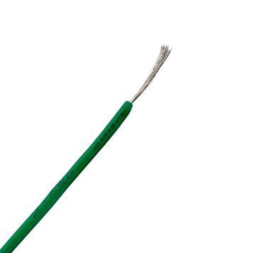 Провід монтажний 24AWG супергнучкий силіконовий (зелений)