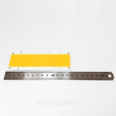 LED модуль полоска COB LED Диод 12V 10W 140*50мм холодный белый (2800-3200K) COB140*50mm-3000K фото