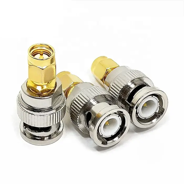Переходник BNC-Male - SMA-Male (коннектор папа - папа) BNC-Male-SMA-Male фото