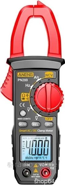 Токові кліщі з функцією мультиметра Aneng PN200 PN200 Clamp Meter фото