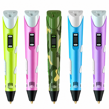 3D-ручка з LCD-дисплеєм 3DPen-2 Рожевий 3DPen-pink фото