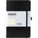 Книга записна Axent Partner 8201-01-A, A5-, 125x195 мм, 96 аркушів, клітинка, тверда обкладинка, чорна