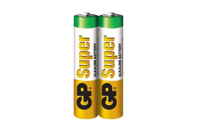 2 Батарейки GP AAA (LR03) Super Alkaline 24A-S2 24A-S2 фото