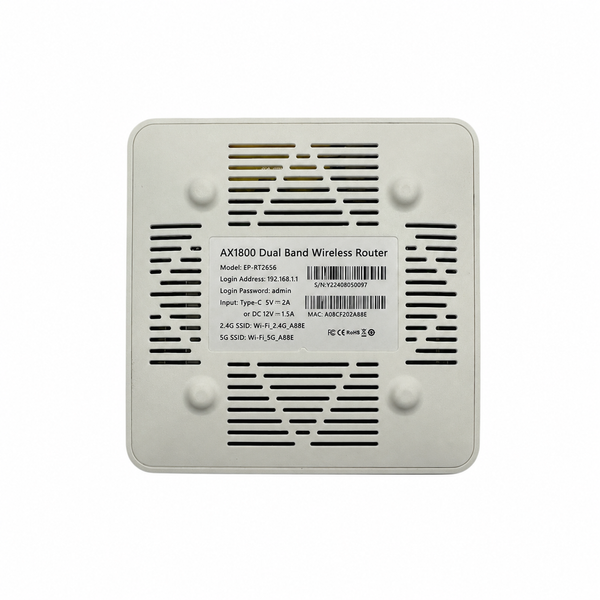 Wi-Fi 6 роутер EDUP EP-RT2656 AX1800 для Starlink Gen2/Gen3