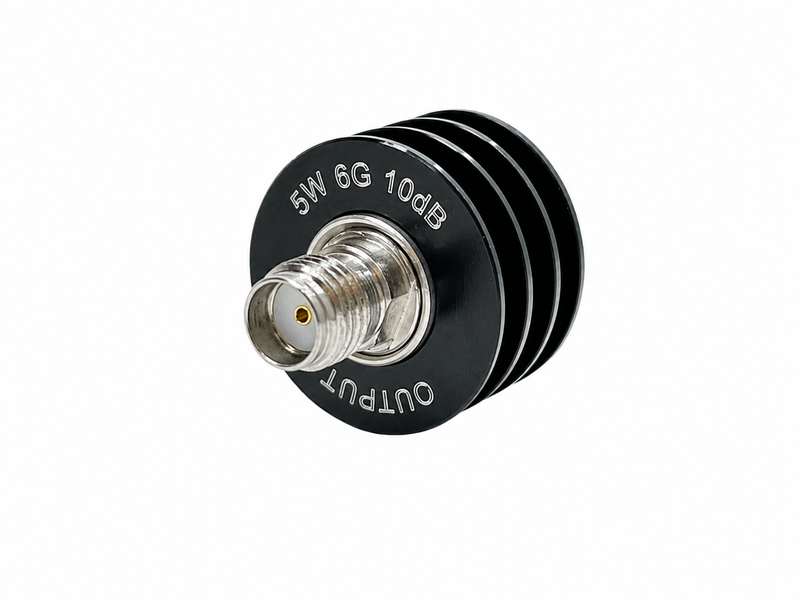 ВЧ атенюатор SMA-M - SMA-F 10 db 5W 6GHz AT-SMA-M-SMA-F-10db-5W-6G фото