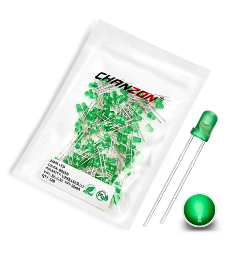 Diode-3mm-Green Diode-3mm-Green фото