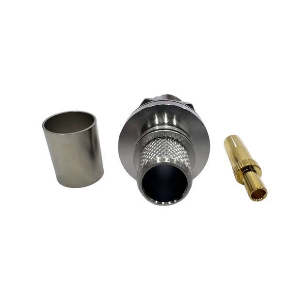 Роз'єм UHF-Female-bulkhead на кабель LMR400 UHF-F-LMR400-BH фото