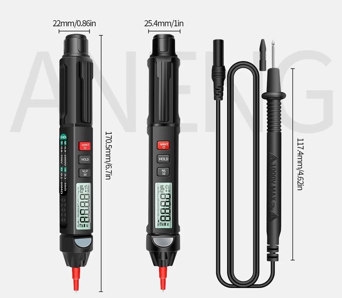 Цифровий мультиметр ручка ANENG A3007 A3007 фото