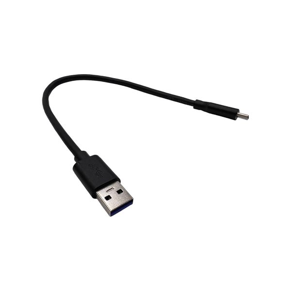 Кабель 3A USB-A to C 30cm data + power USB-A-to-C-30cm-d+p фото