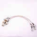 Пігтейл BNC-Male - UHF-Male (PL259) ВЧ кабель перехідник RG316 довжина 30 см BNC-M-UHF-M-RG316-0.3 фото 6