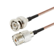 Пігтейл BNC-Male - UHF-Male (PL259) ВЧ кабель перехідник RG316 довжина 30 см BNC-M-UHF-M-RG316-0.3 фото 7