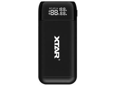 Power Bank Case Xtar PB2S Black, 2x18650-21700, USB-C QC+PD, LCD, Box PB2S фото