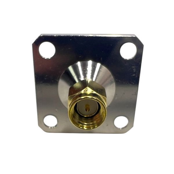Переходник SMA-Male-N-Type-Female (коннектор папа - мама) фланцевый 25*25мм SMA-M-N-F-Flange фото