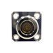 Переходник SMA-Male-N-Type-Female (коннектор папа - мама) фланцевый 25*25мм SMA-M-N-F-Flange фото 2