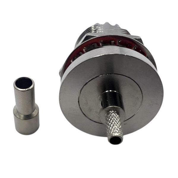 Роз'єм UHF-Female-bulkhead на кабель RG316 UHF-F-RG316-BH фото
