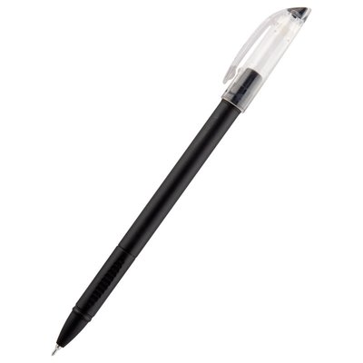 Ручка кулькова Axent Direkt AB1002-01-A, 0.5 мм, Чорна AB1002-01-A фото