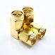 Перехідник SMA-Male - SMA-Male (конектор тато - тато), кутовий SMA-Male-SMA-Male-90 фото 1