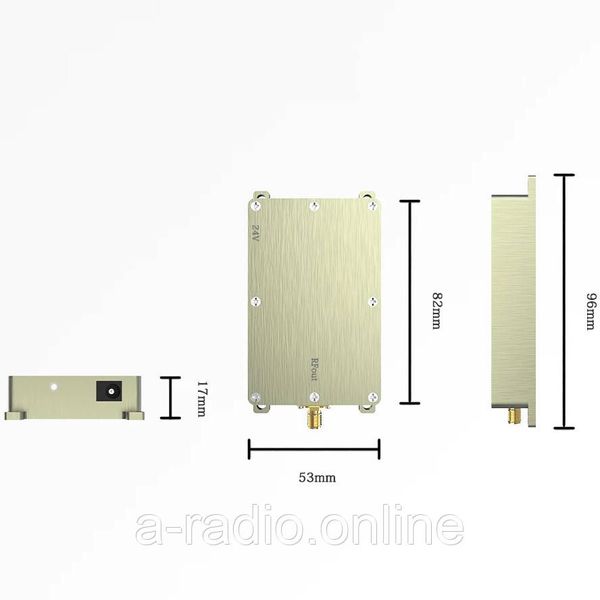 Генератор шуму ACASOM 1.5GHz 10W WiFi-J 1.5GHz 10W фото