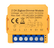 Смарт модуль AVATTO ZDMS16 2-канальный