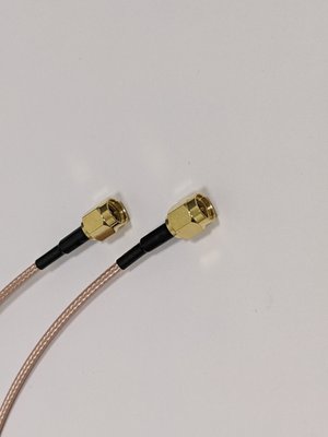 Пігтейл SMA-Male - SMA-Male ВЧ кабель перехідник RG316 довжина 30 см SMA-M-SMA-M-RG316-0.3 фото