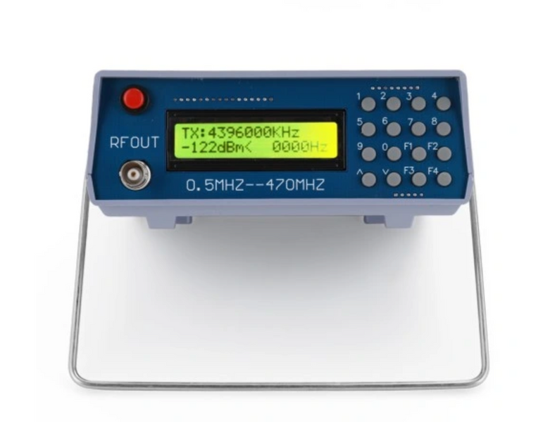 Генератор сигналов RF Generator 0.5MHz-470MHz Signal Generator 0,5-470 фото