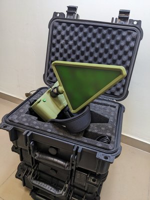 Детектор дронів на базі TinySA Ultra з кейсом drone-detecror-m+case фото