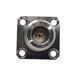 Разъем N-Type-Female мама на кабель RG405 фланцевый 25*25&nbsp;мм N-Type-F-Flange-RG405 фото 1
