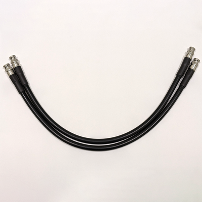 Пігтейл BNC Male - BNC Male ВЧ кабель перехідник LMR 400довжина 50 см BNC-M-BNC-M-LMR400-0.5 фото