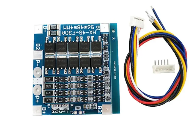 BMS контролер 4S 3,2V LiFePo4 12,8V 30A заряду/розряду, YC128 BMS 4S-30A фото
