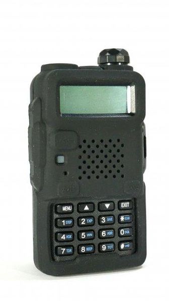 Силиконовый чехол для рации Baofeng UV-5R Черный uv-5r-case-black фото