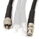 Пигтейл UHF-Male (PL259) - BNC Male ВЧ кабель переходник TIMES LMR 400 длинна 50 см UHF-M-BNC-M-TLMR400-0.5 фото 1