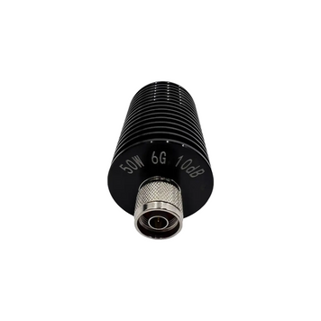 ВЧ аттенюатор N-Type-F - N-Type-M 10db 50W 6 GHz AT-N-Type-F-N-Type-M-10db-50W-6G фото