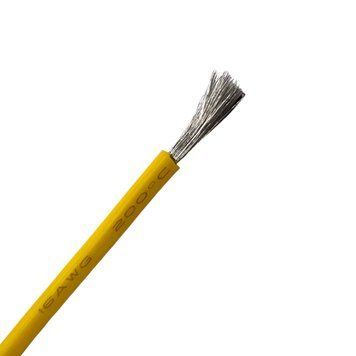 Провід монтажний 16AWG супергнучкий силіконовий (жовтий)
