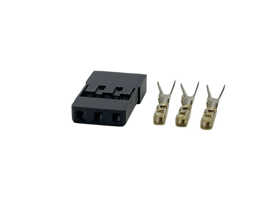 Соединитель JR Female в комплекте с позолоченными контактами (3pin