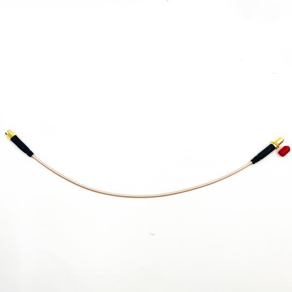 Пигтейл RP-SMA-Male - RP-SMA-Female ВЧ кабель переходник RG316 длинна 30 см RP-SMA-M-RP-SMA-F-RG316-0.3 фото