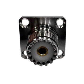 Разъем UHF-Female на корпус фланцевый 25мм M3 UHF-F-Fl-25mm-M3 фото