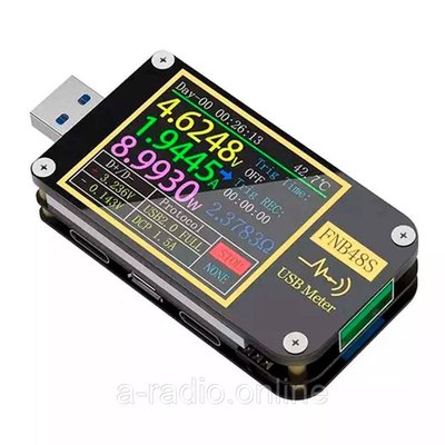 USB-тестер FNIRSI FNB48S з Bluetooth FNB48S BT фото